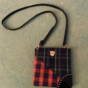 New Mac limited edition cross body bag/NWOT MAC Plaid Crossbody purse